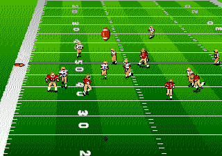 Скриншот игры Bill Walsh College Football 95